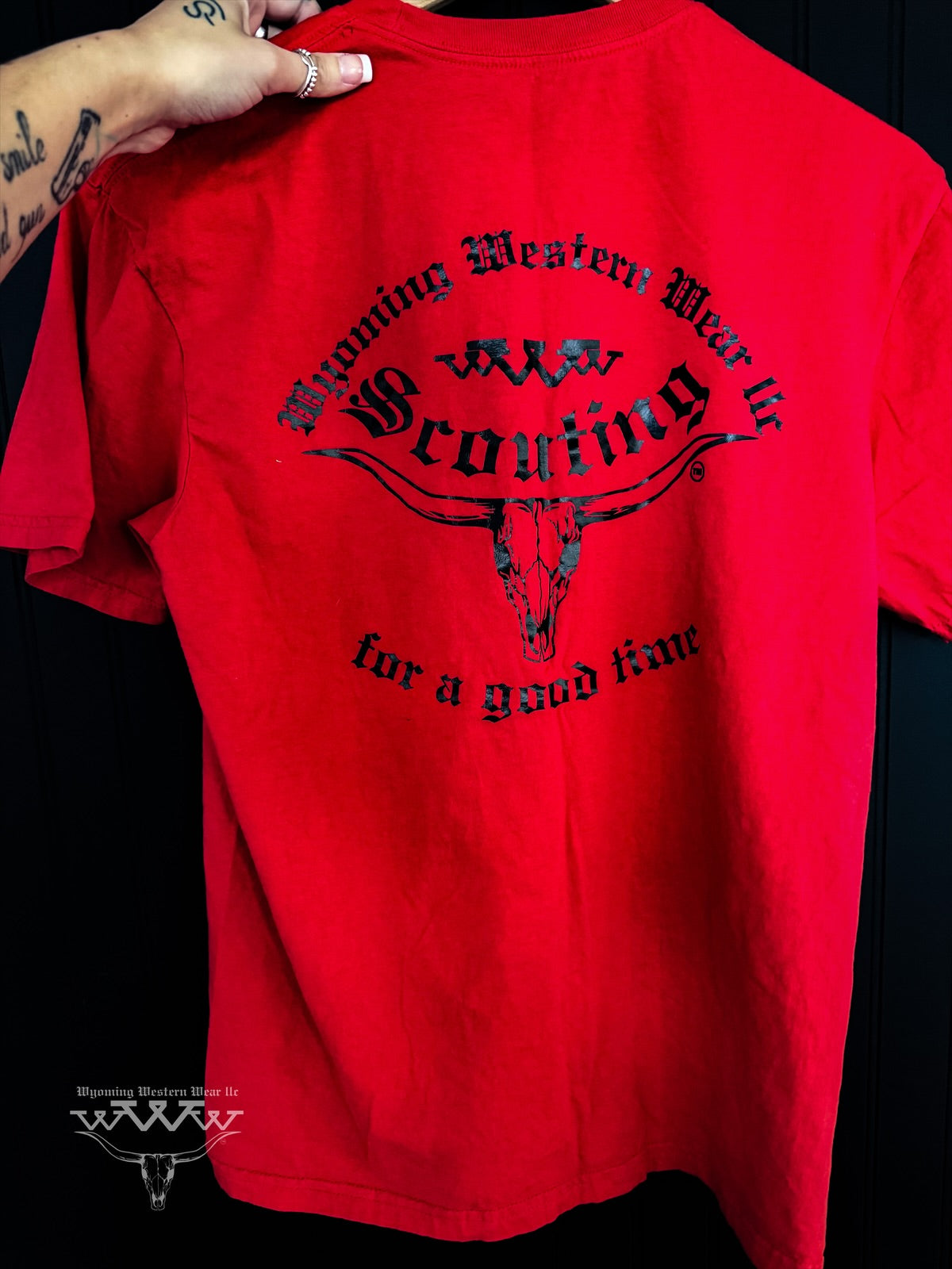 Scouting for a good time T shirt
