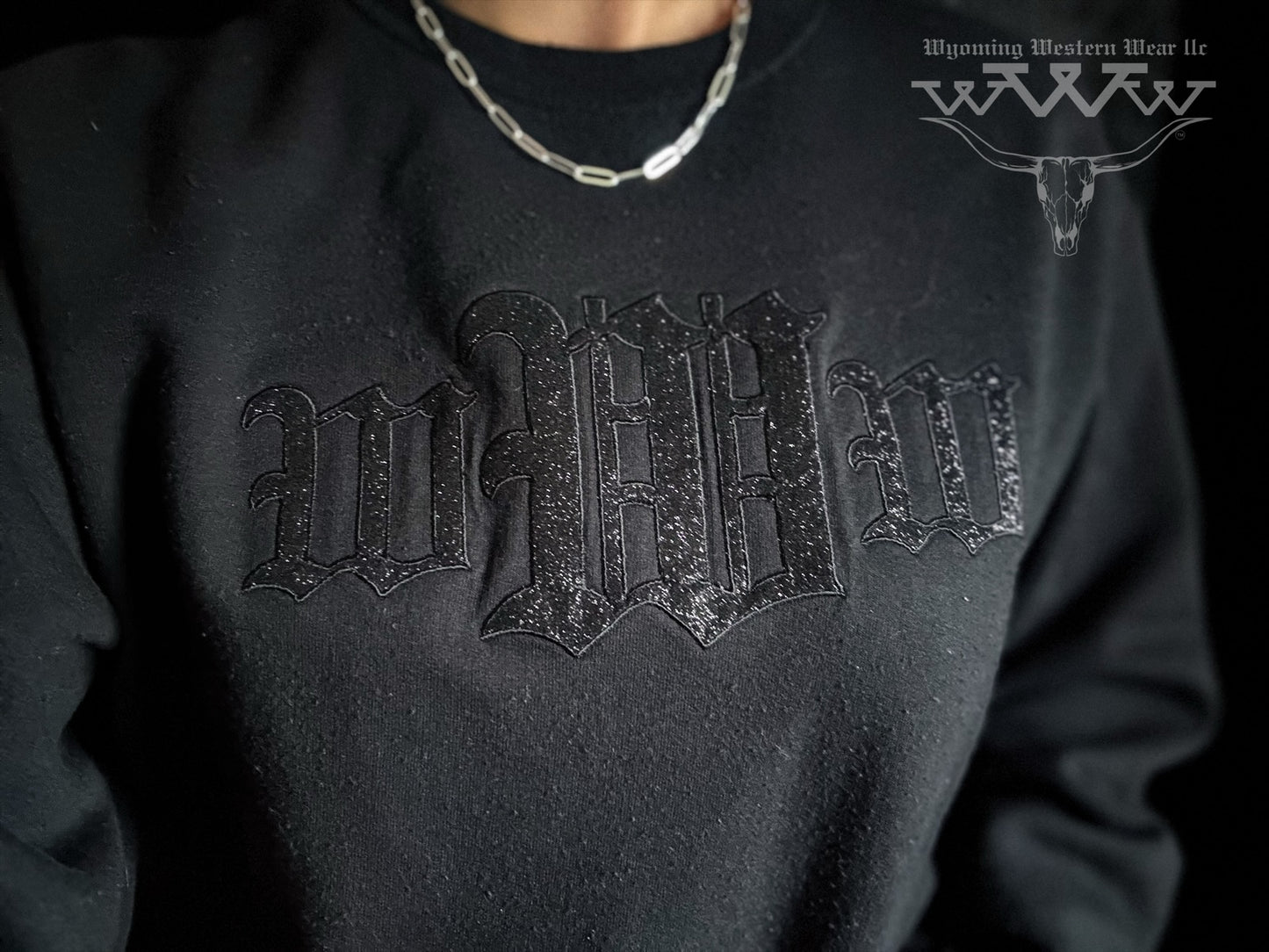 Midnight rider crewneck
