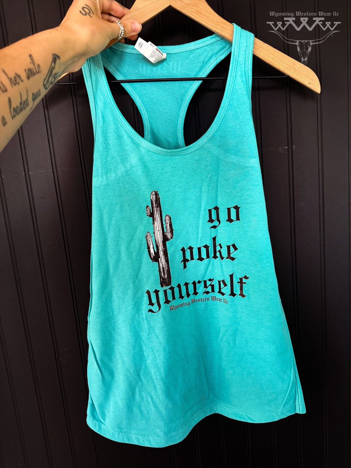 Go poke yourself Women tank top