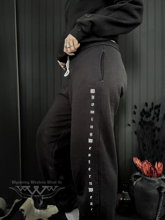 Black Steer Sweatpants