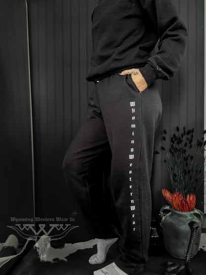 Black Steer Sweatpants