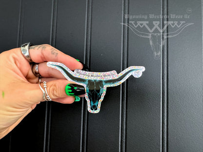 Brand Steer Skull - Steer Stickers