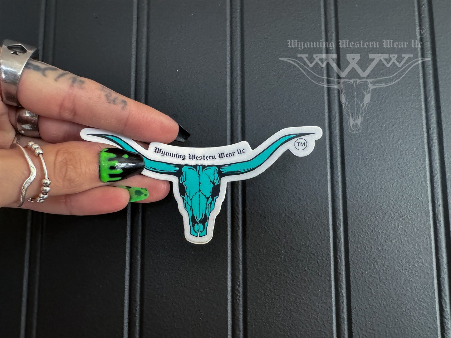 Brand Steer Skull - Steer Stickers